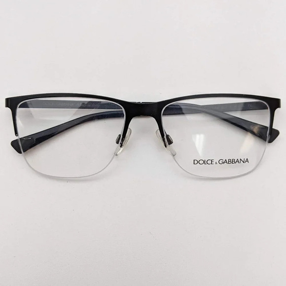 🕶️Made in Italy! Dolce&Gabbana DG1283 1106 Eyeglasses 55/17 140 /KAA632🕶️ - Picture 1 of 8